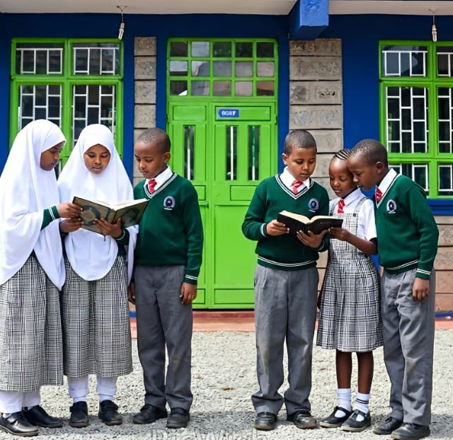 Students at Lite View Junior Academy learning together in a diverse, inclusive environment